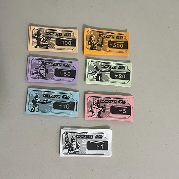 Star Wars The Clone Wars Monopoly Board Game 2008 Complete Parker Brothers - Picture 8 of 12